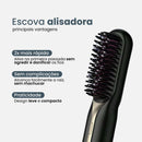 Escova Alisadora Profissional PureGlam - ( MEGA PROMOÇÃO ) Compre 1 Leve 2  (só hoje) + brindes