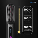 Escova Alisadora Profissional PureGlam - ( MEGA PROMOÇÃO ) Compre 1 Leve 2  (só hoje) + brindes