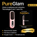 Escova Alisadora Profissional PureGlam - ( MEGA PROMOÇÃO ) Compre 1 Leve 2  (só hoje) + brindes