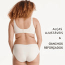 Sutiã Modelador Lux Comfort Sem Costura - Sustentação e Conforto [COMPRE 1 LEVE 2]