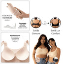 Sutiã Modelador Lux Comfort Sem Costura - Sustentação e Conforto [COMPRE 1 LEVE 2]