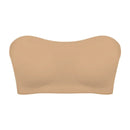 Novos sutiãs sem alças femininos com fivela lateral cruzada