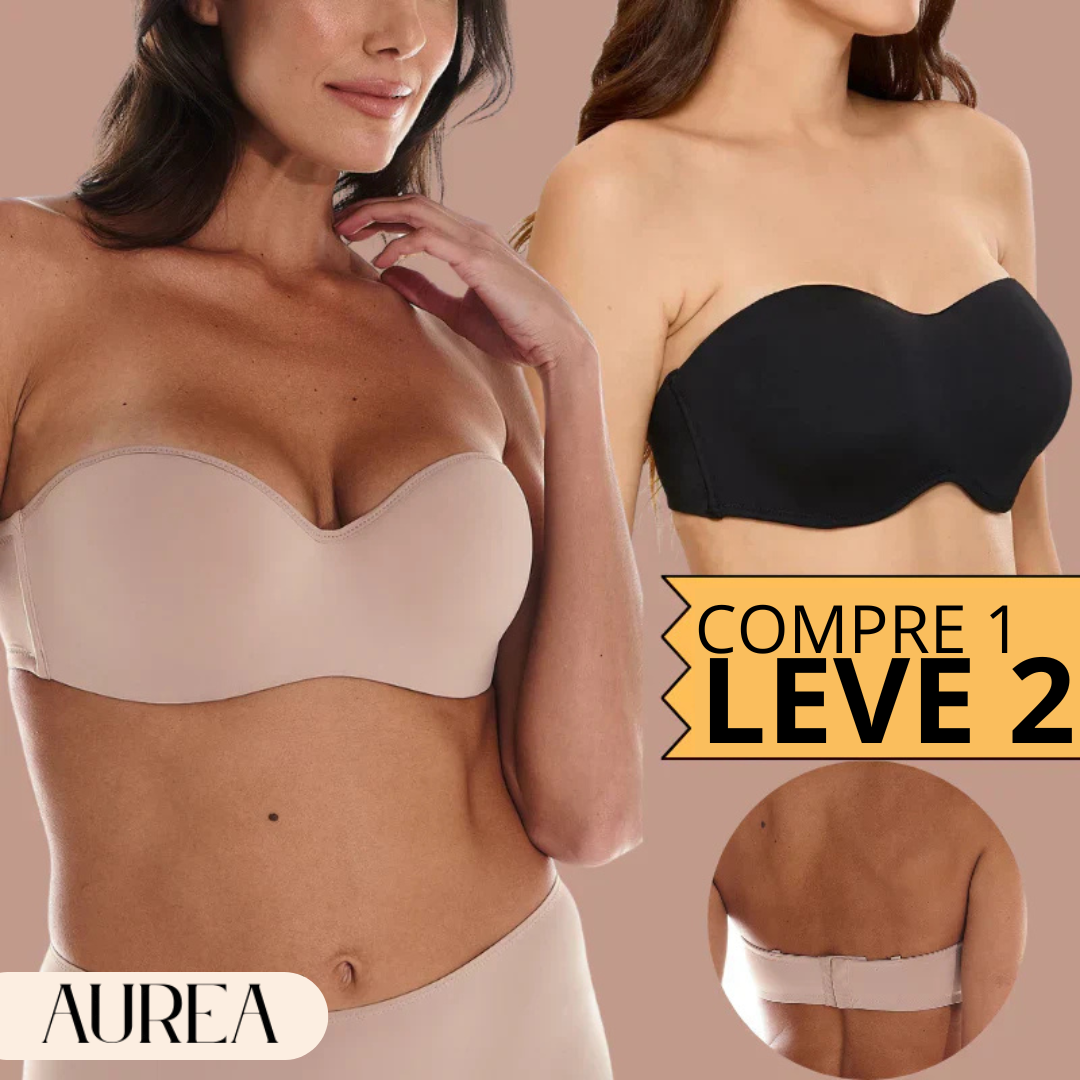 Sutiã Tomara que Caia Aurea Comfort - Anti-estria e sem Alças [COMPRE 1 LEVE 2]