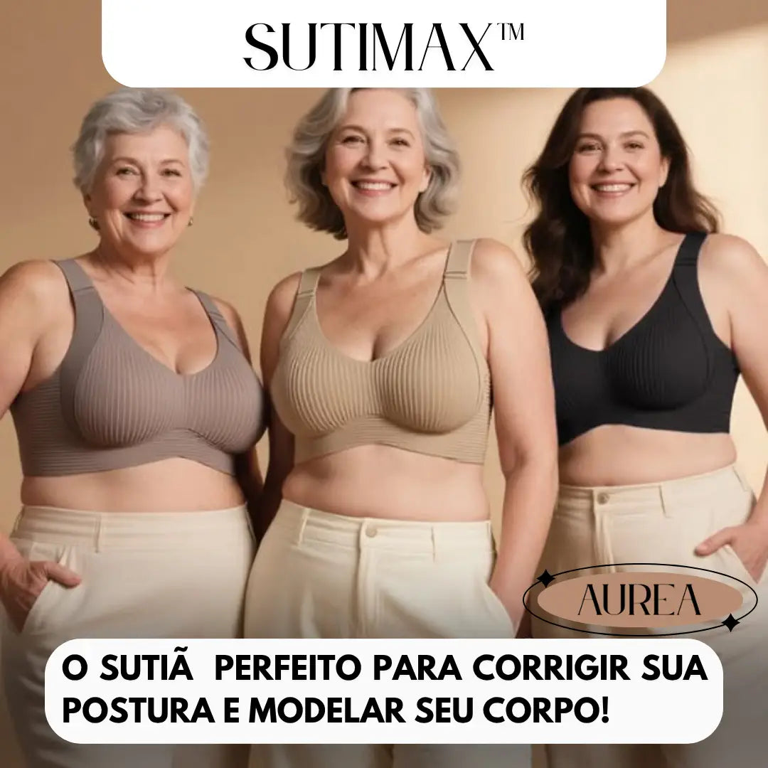 Sutiã SutiMax™ - Anti-estria [COMPRE 1 LEVE 3]